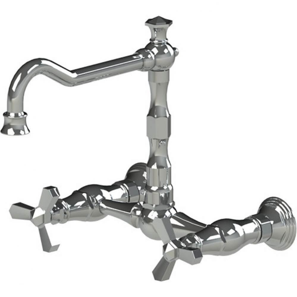 Wall Mount Kitchen Bridge Faucet