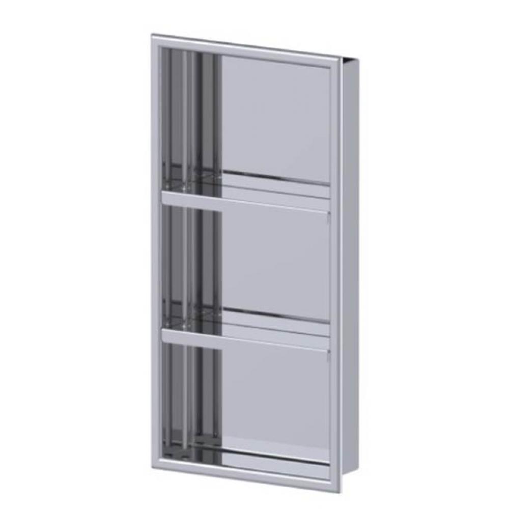 12 x 24'' Recessed Wall Niche With Adjust. Shelves