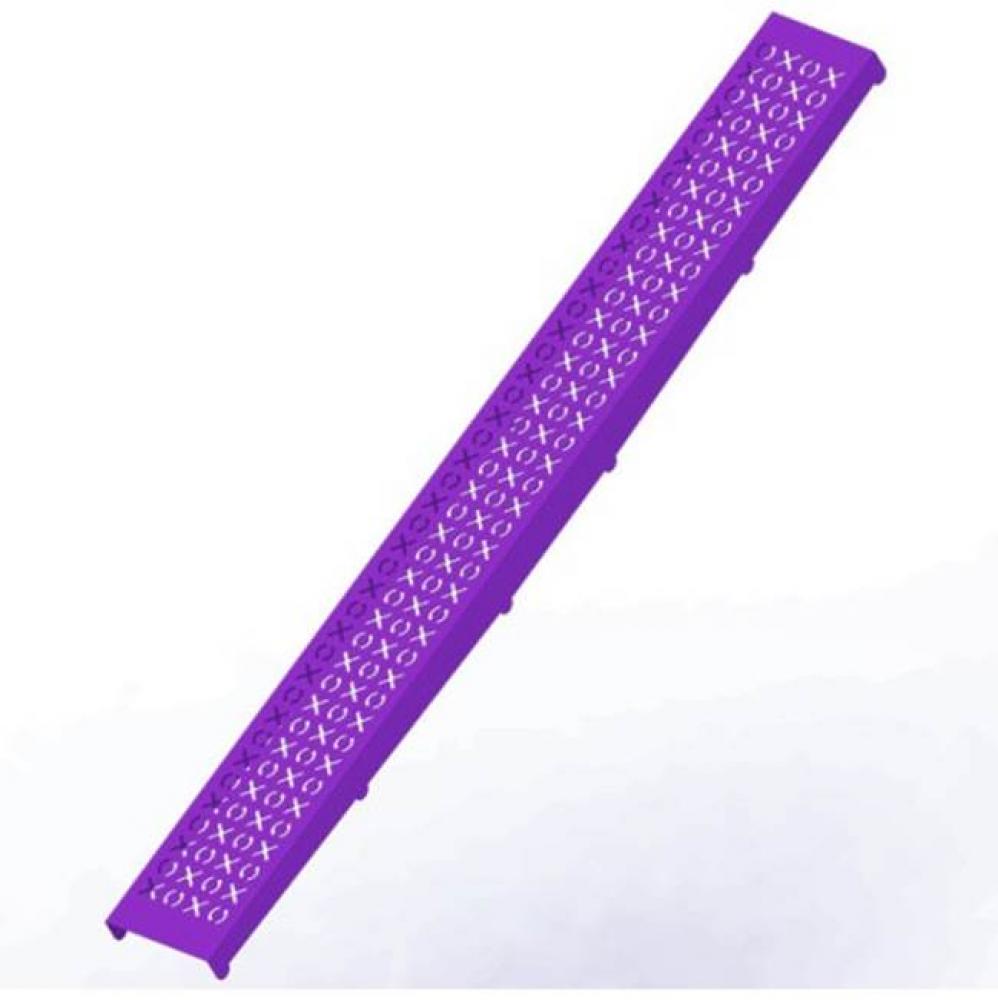 48'' Linear Drain Xoxo Pattern (Complete)