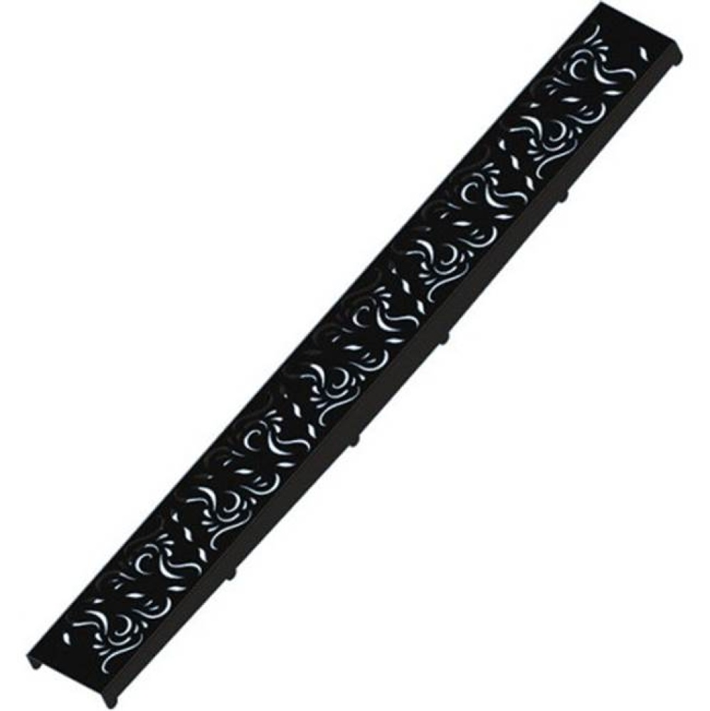 48'' Linear Drain Paisley Pattern Trim Only