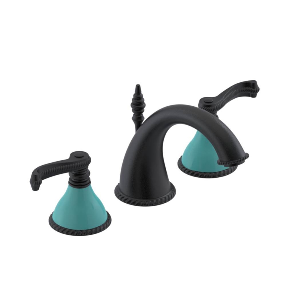 Widespread Lav Set With Jasmin Spout (Less Drain)