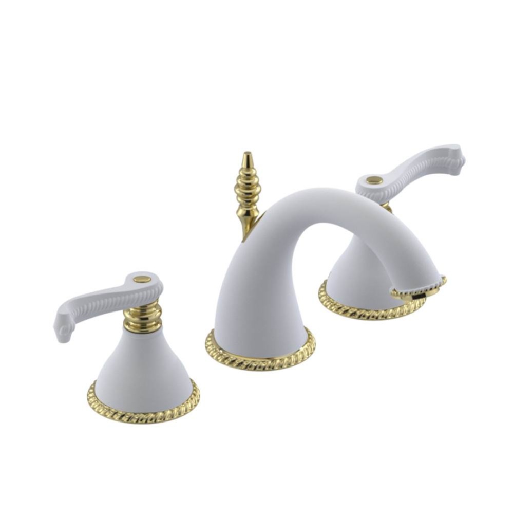 Widespread Lav Set With Jasmin Spout (Less Drain)