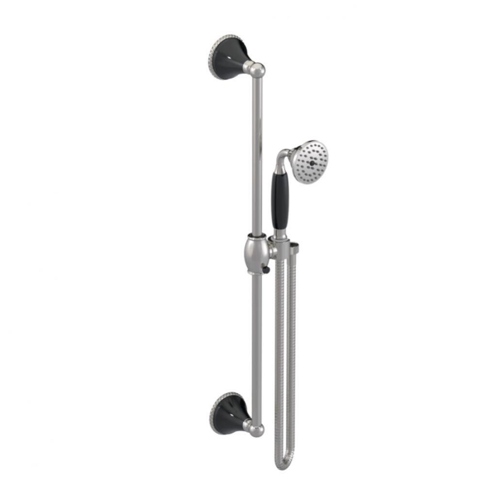 Adjustable Slide Bar With Hand Held Shower Assembly