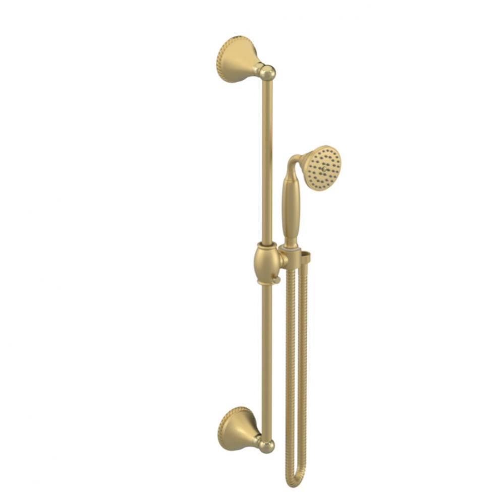 Adjustable Slide Bar With Hand Held Shower Assembly