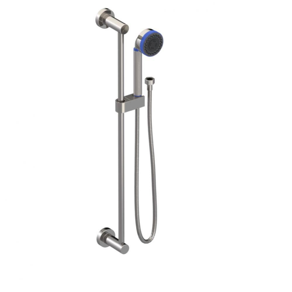 Adjustable Slide Bar With Hand Held Shower Assembly 3 Function