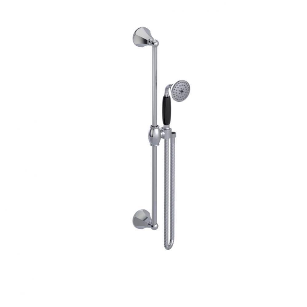 Adjustable Slide Bar With Hand Held Shower Assembly