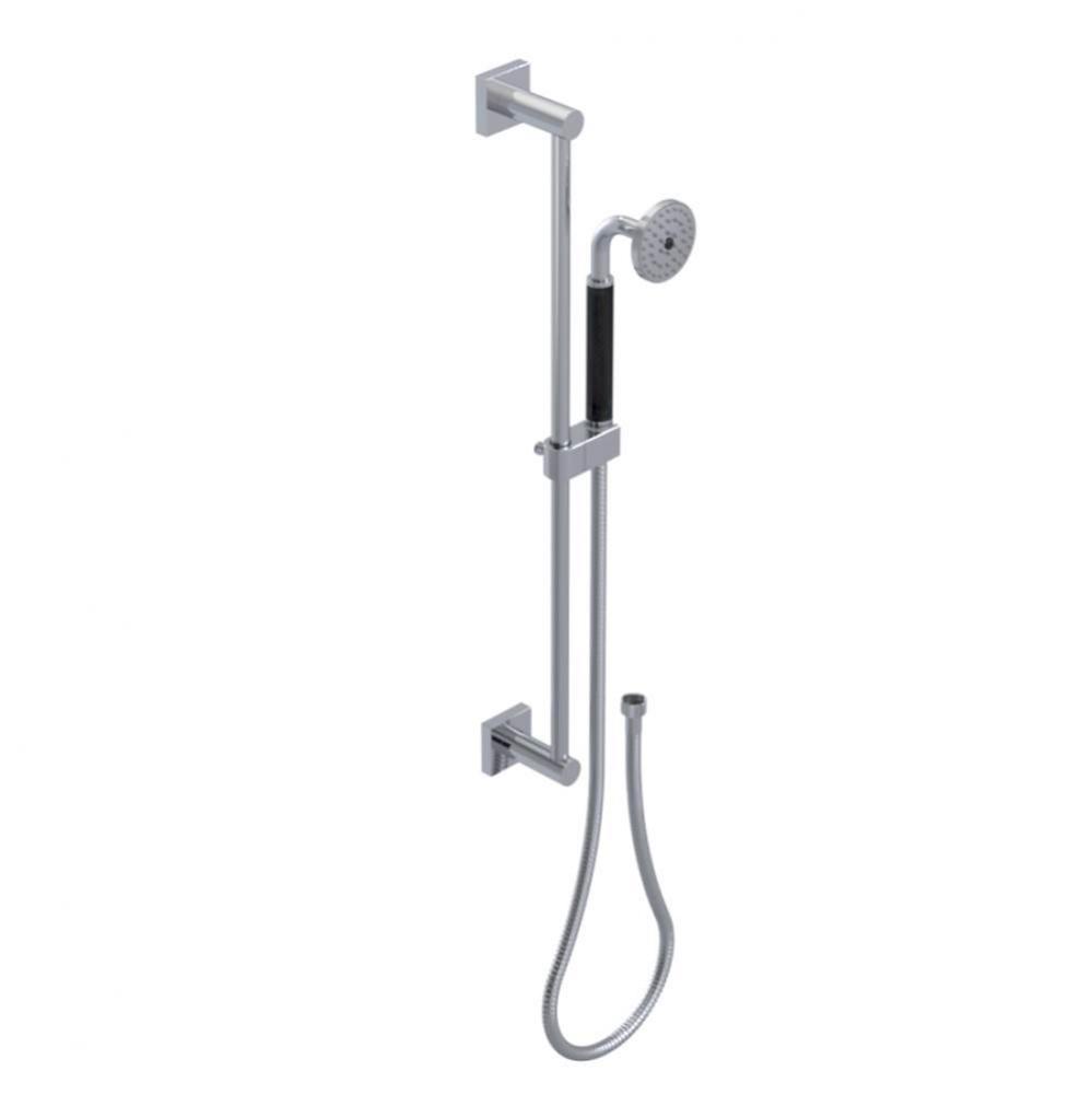 Adjustable Slide Bar With Hand Held Shower Assembly