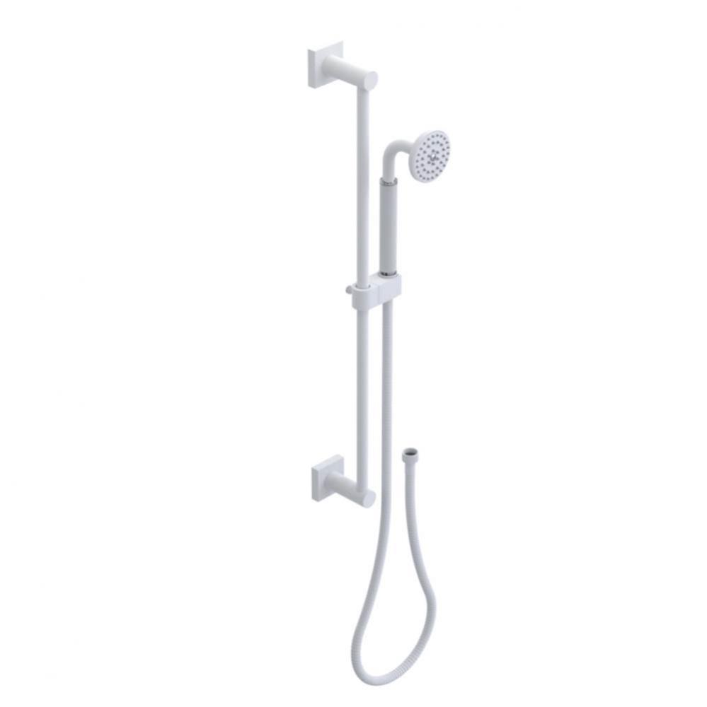 Adjustable Slide Bar With Hand Held Shower Assembly