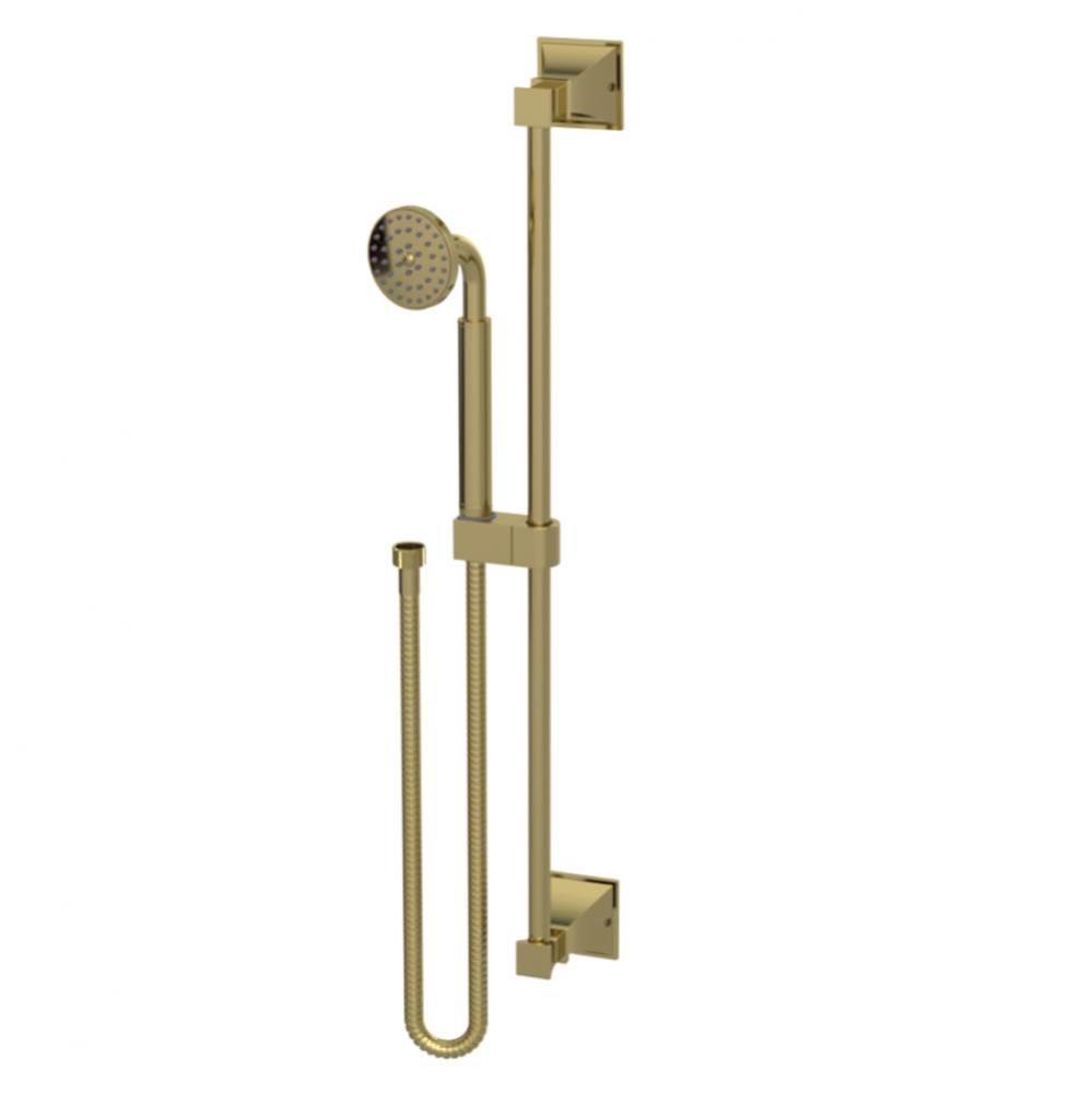 Adjustable Slide Bar With Hand Held Shower Assembly