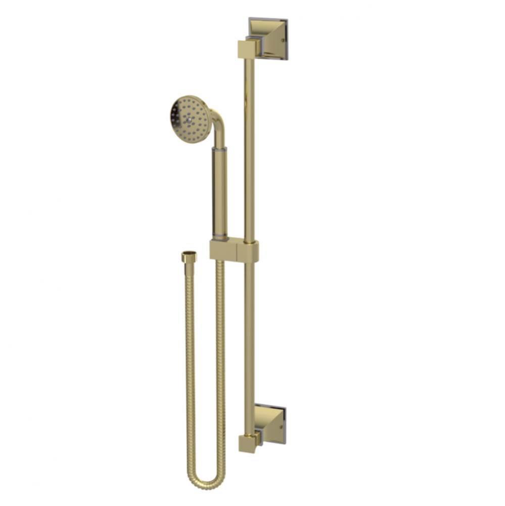 Adjustable Slide Bar With Hand Held Shower Assembly