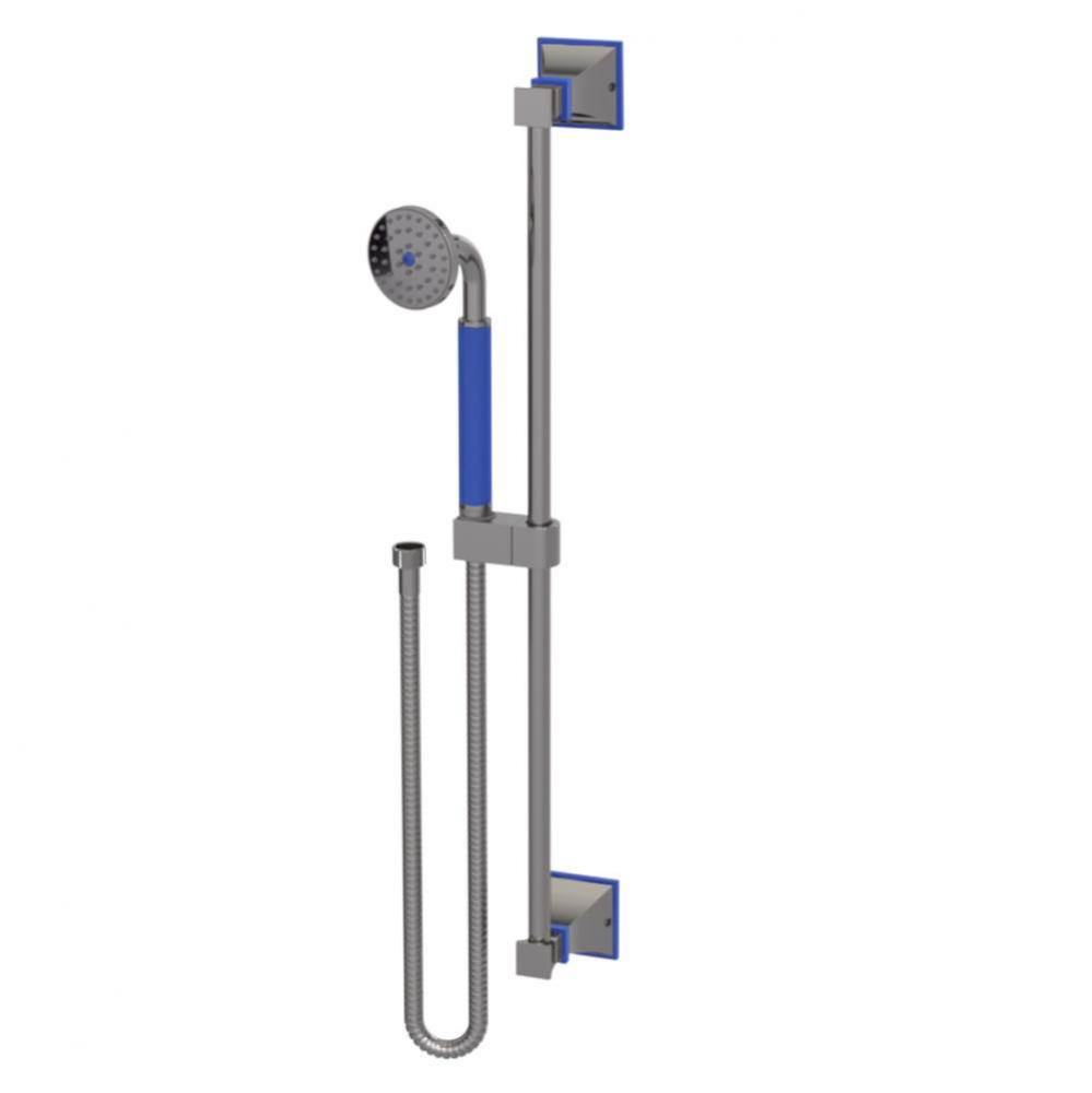 Adjustable Slide Bar With Hand Held Shower Assembly