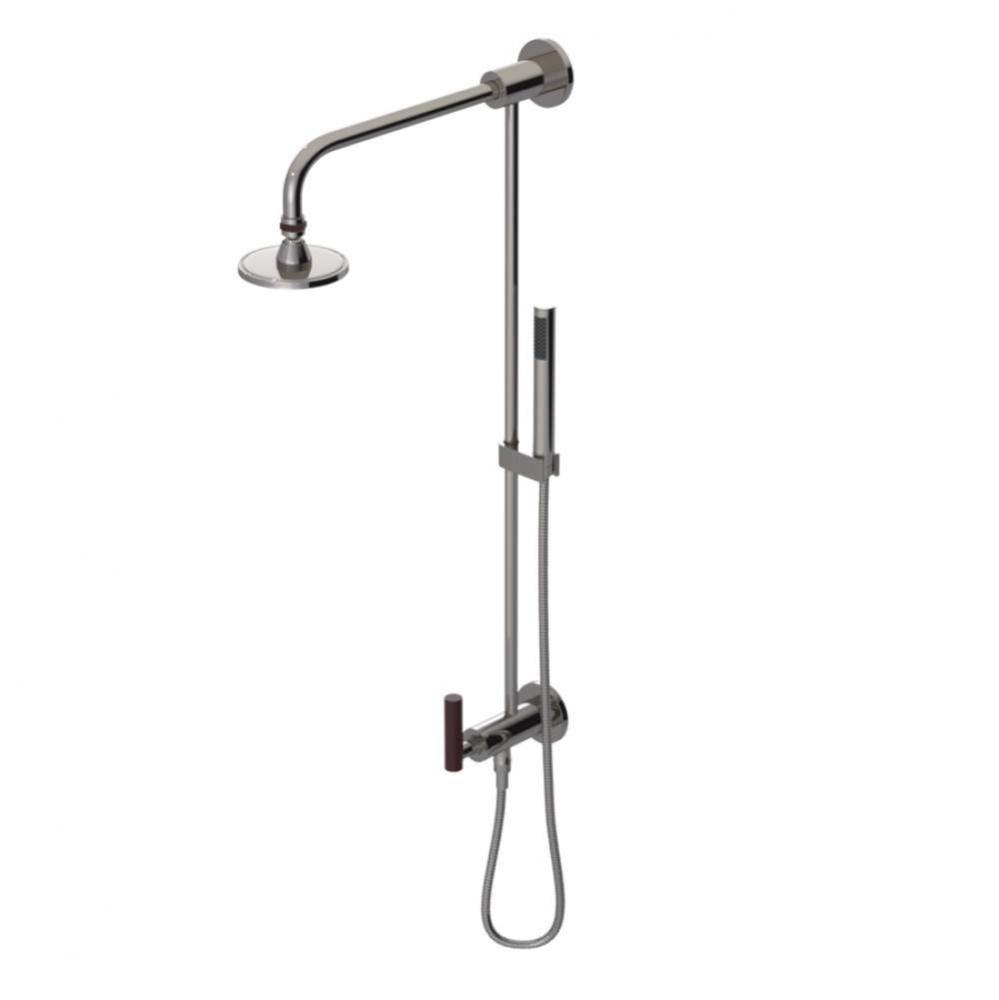 Bar With Inlet At Diverter. Includes Lasalle Shower Head, 12'' Shower Arm, 30'&apos