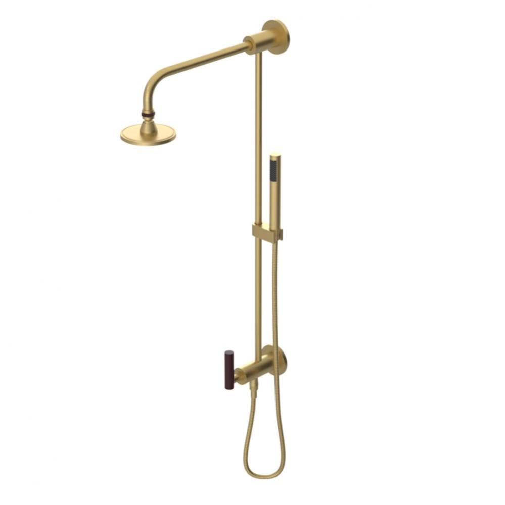 Bar With Inlet At Diverter. Includes Lasalle Shower Head, 12'' Shower Arm, 30'&apos