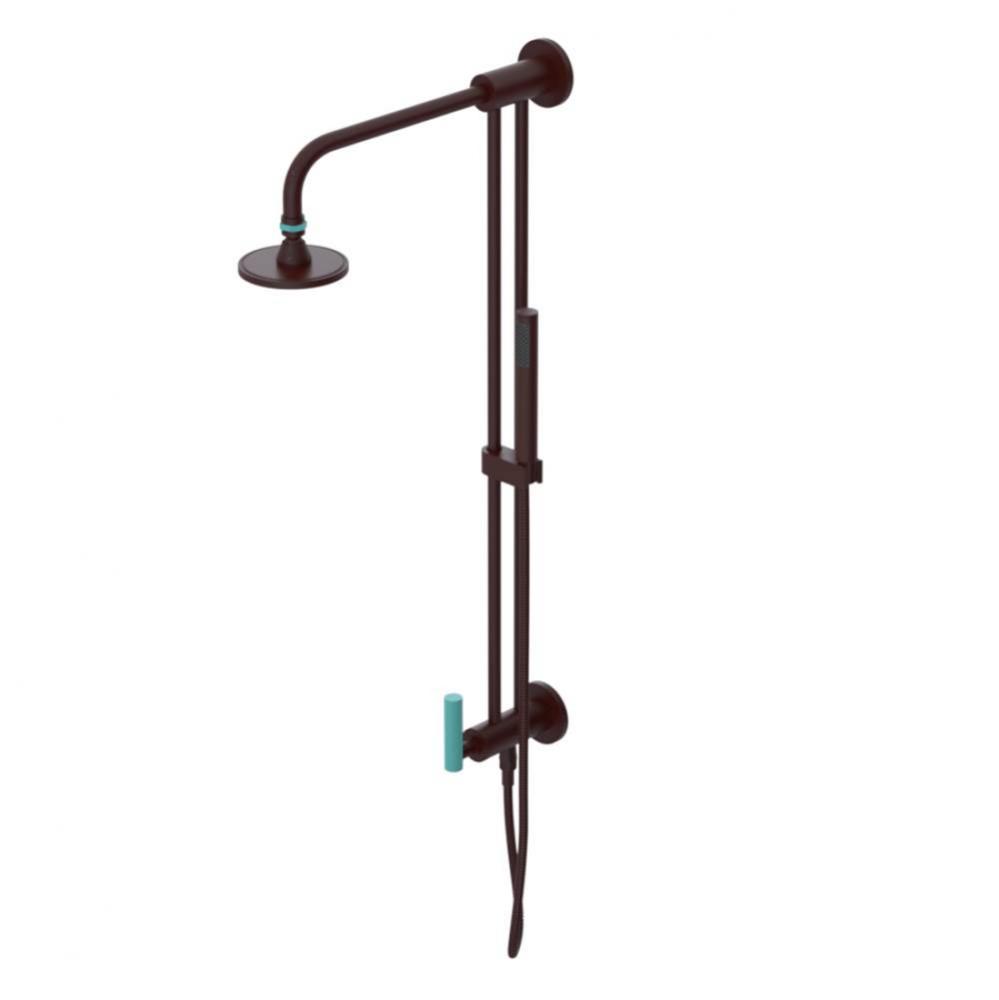 Bar With Inlet At Shower Head. Includes Lasalle Shower Head, 12'' Shower Arm, 30'&a