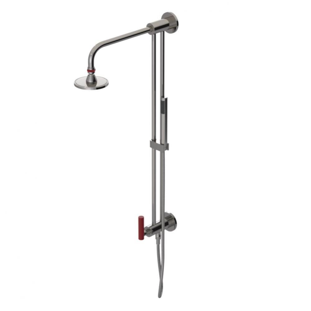 Bar With Inlet At Shower Head. Includes Lasalle Shower Head, 12'' Shower Arm, 30'&a