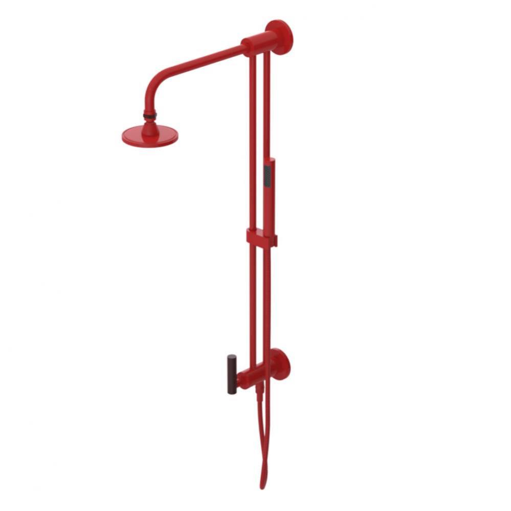 Bar With Inlet At Shower Head. Includes Lasalle Shower Head, 12'' Shower Arm, 30'&a