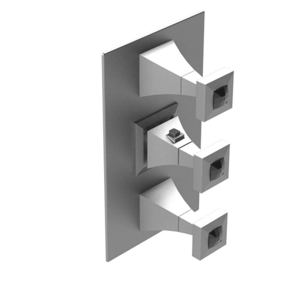 Temperature Control Valve With Stops & Two Volume Controls Trim Only