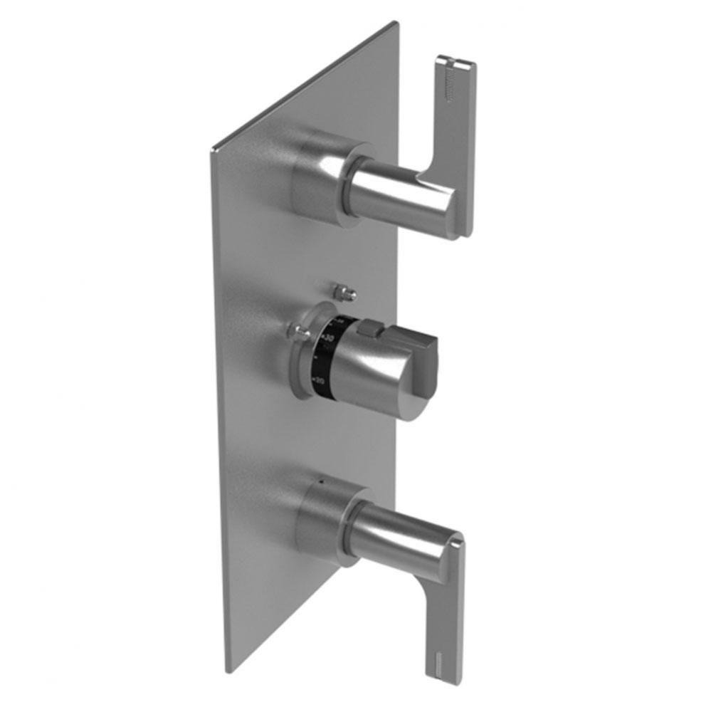 Temperature Control Valve With Stops & Two Volume Controls, Trim Only