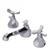 Rubinet 1AHXCCHCH - Widespread Lav Set (Less Drain)