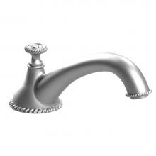 Rubinet 2TETDCHCH - Deck Mount Tub Spout