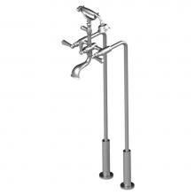 Rubinet 3FHXLABAB - Tub Filler Floor Mount W/Hhs