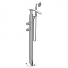 Rubinet 3GHORABAB - Tub Filler Floor Mnt W/Hhs