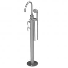 Rubinet 3GLALACAC - Tub Filler Floor Mnt W/Hhs