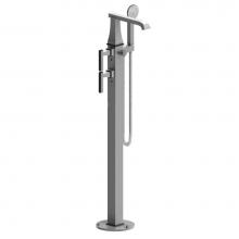 Rubinet 3GMQLABTB - Tub Floor Mount W/Hhs