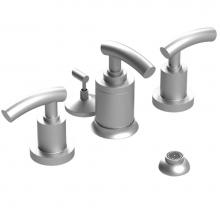 Rubinet 6CHOLOBOB - Bidet Fitting With Spray, Diverter, With Vacuum Breaker (Less Drain)