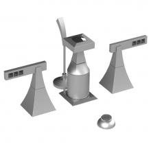 Rubinet 6CICLCHCH - Bidet Fitting With Spray, Diverter, With Vacuum Breaker (Less Drain)