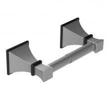 Rubinet 7EMQ0BKCH - Toilet Paper Holder (Double Post)