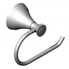 Rubinet 7FJS0WHBB - Toilet Paper Holder (Single Post)