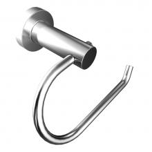 Rubinet 7FLA0BKBK - Toilet Paper Hld-Sng Post