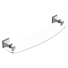 Rubinet 7NMQ0BKCH - 21'' Glass Shelf