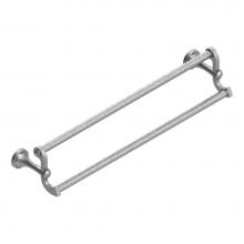 Rubinet 7QRV0BBBK - Towel Bar 18'' Dual