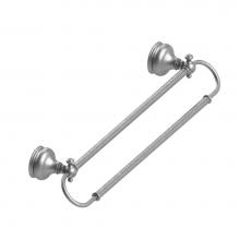 Rubinet 7SRM0CHGD - 30'' Dual Towel Bar