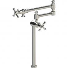 Rubinet 8HFMCSNSN - Deck Mount Pot Filler