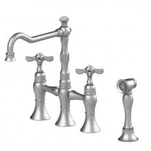 Rubinet 8URVCTBWH - Kitchen Set Deck Mnt W/Hhs