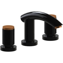 Rubinet 1AHORBKACM - WIDESPREAD LAV SET (LESS DRAIN)