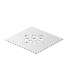 Rubinet 9FSD21PN - Shower Drain For Concrete Base Standard (Complete)