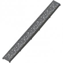 Rubinet 9FSD42MB - 48'' Linear Drain Paisley Pattern (Complete)
