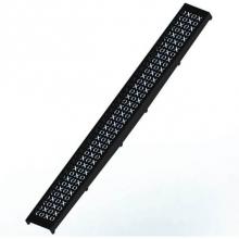 Rubinet 9FSD43BK - 48'' Linear Drain Xoxo Pattern (Complete)