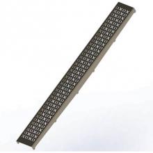 Rubinet 9FSD43SN - 48'' Linear Drain Xoxo Pattern (Complete)