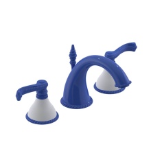 Rubinet 1AEJLBJMW - Widespread Lav Set With Jasmin Spout (Less Drain)
