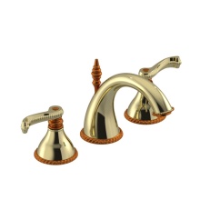 Rubinet 1AEJLGDACM - Widespread Lav Set With Jasmin Spout (Less Drain)