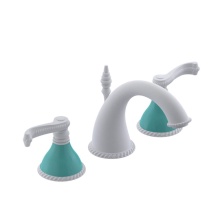 Rubinet 1AEJLMWAQ - Widespread Lav Set With Jasmin Spout (Less Drain)