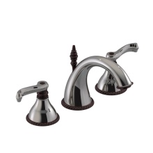 Rubinet 1AEJLPNOB - Widespread Lav Set With Jasmin Spout (Less Drain)