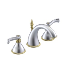 Rubinet 1AEJLSCGD - Widespread Lav Set With Jasmin Spout (Less Drain)