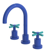 Rubinet 1AGLCBJAQ - Widespread Lav Set W/Lasalle Spout (Less Drain)