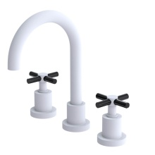 Rubinet 1AGLCMWBK - Widespread Lav Set W/Lasalle Spout (Less Drain)
